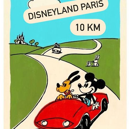 Quincy-Voisins Cocon Familial Proche Disneyland Paris מראה חיצוני תמונה